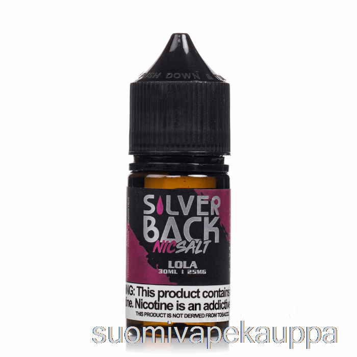 Vape Box Lola - Silverback Juice Co. Suolat - 30 Ml 45 Mg